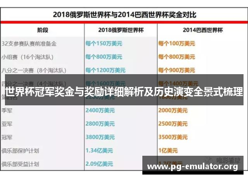 世界杯冠军奖金与奖励详细解析及历史演变全景式梳理